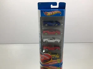 HOT WHEELS T8629 FERRARI 5 CARS GIFT PACK SET 2011 -3inch- GOOD IN BOX - A006 - Imagen 1 de 8