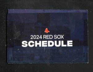 Boston Red Sox 2024 Pocket Spielplan Cola - Bild 1 von 2