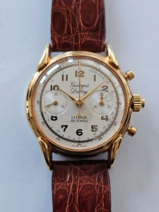 GEORGES DUBEY-"BREVET DUBEY & SCHALDENBRAND"-CRONO MONO RATTRAPANTE-37,5 MM-NEW - Imagen 1 de 24