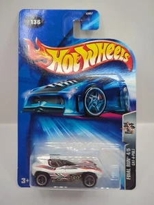 2003 FINAL RUN Hot Wheels CAT-A-PULT Collector #136 White - Picture 1 of 2