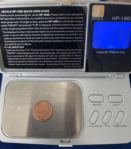 Lincoln Cents Error: Blank Planchet 2.5 Gram Post-1981 | Free Shipping | OC240 Cover