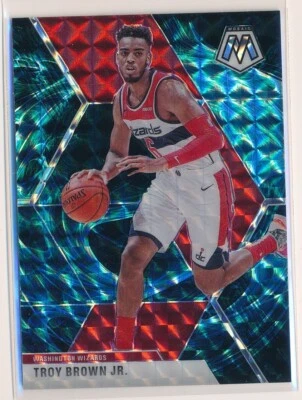 2019-20 Panini Mosaic Genesis Prizm Troy Brown Jr #162 Washington Wizards NBA - Image 1 of 2