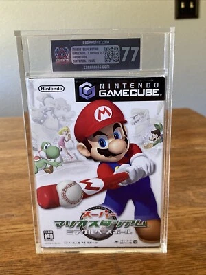 SUPER MARIO STADIUM Miracle Baseball Gamecube Nintendo Japanese Graded ESG 77 - Image 1 of 4