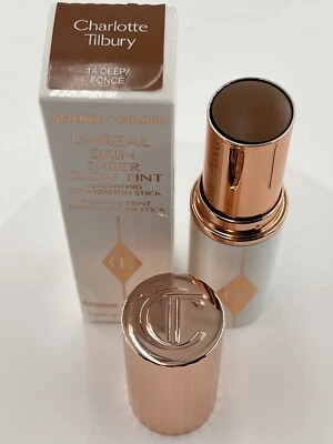 NEW UNREAL SKIN SHEER GLOW TINT HYDRATING FOUNDATION STICK 14 DEEP  9G - Image 1 of 4