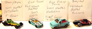 Matchbox Hot Wheels Die Cast Cars F-Racer 2013 BDD12 2000 TROOP CARRIER BUZZER - Imagen 1 de 6