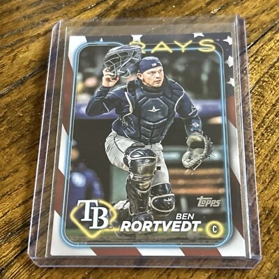 2024 Topps Update Ben Rortvedt #US234 Independence Day  42/76 - Image 1 of 3