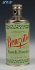 Antique BENZOTOL TOOTH POWDER tin BUTTE MONTANA - FINLEN DRUG Co.  complete !
