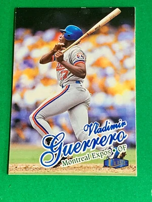1998 Fleer Ultra MLB Baseball Card #134 Vladimir Guerrero - Montreal Expos HOF P - Image 1 of 4