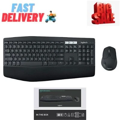 Logitech - MK850 Performance Combo de teclado y mouse inalámbricos de tamaño completo para... Foto 1 de 4