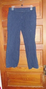 Tommy Hilfiger Navy/White Pinstriped Pants Size 4 - Picture 1 of 3