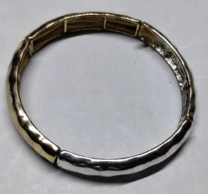 "BRAZALETE ELÁSTICO EN EL TOBILLO TONO DORADO 8" - Imagen 1 de 8