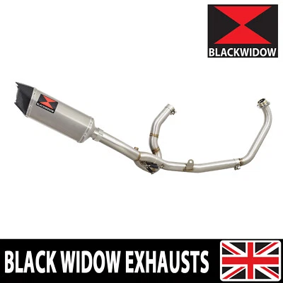 Sistema de escape completo DL650 V-STROM 2017-2024 silenciador hexagonal extremo lata SC30H Foto 1 de 4