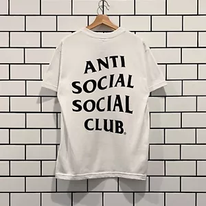 ANTI SOCIAL SOCIAL CLUB LOGO TEE WHITE - Picture 1 of 3