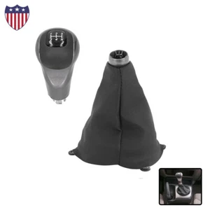 Se adapta a Honda Civic 2006-2011 5 velocidades manual PU palanca de cambios palanca de cambios con bota - Imagen 1 de 16