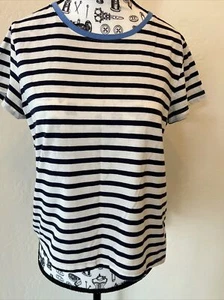 Old Navy Kid Girls Size XXL (18) Striped Short Sleeve Tee T-Shirt - Picture 1 of 6