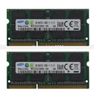 Original 8GB 16GB 2RX8 PC3L-12800S DDR3L-1600 MHz 204Pin SODIMM Laptop RAM New - Picture 1 of 8