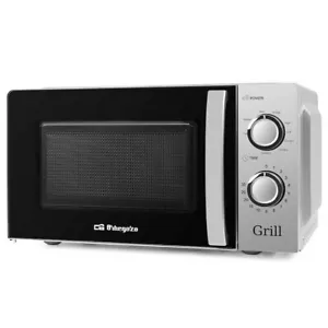 ORBEGOZO MIG 2138 MICROONDAS CON GRILL PLATA 700W. NUEVO Y CON GARANTÍA. - Imagen 1 de 4