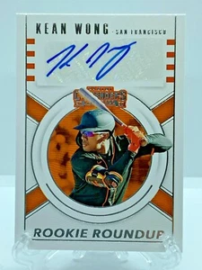 2020 Panini Contenders Rookie Roundup Autographs #5 Kean Wong AUTO - Picture 1 of 2