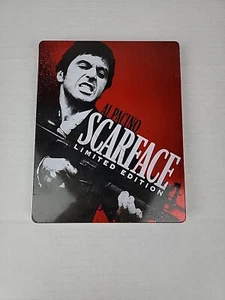 Scarface: Limited Edition (Blu-Ray & DVD, With SteelBook Case) w/ Movie Cards - Imagen 1 de 7