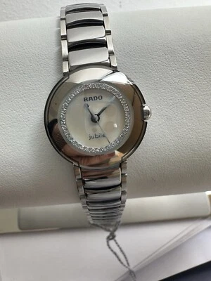 Reloj Rado Damas Jubile Esfera Diamante-Nuevo, Antiguo Stock/Original $2650 Foto 1 de 3