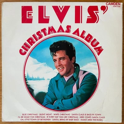 ELVIS PRESLEY - CHRISTMAS ALBUM Carols Blue Christmas UK LP VG+ - Bild 1 von 4