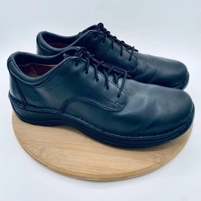Red Wing Shoes Mens 11.5 Black Leather Slip Resistant Steel Toe Oxfords - Image 1 of 4