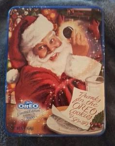 Holiday 2000 Oreo Cookie Limited Edition Collectors Tin Christmas Stacking - Picture 1 of 15