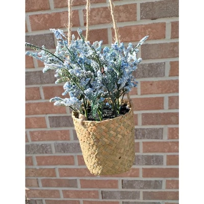 Faux Hanging Lavender Basket Planter – Target 2022 Indoor Decorative Floral - Image 1 of 4