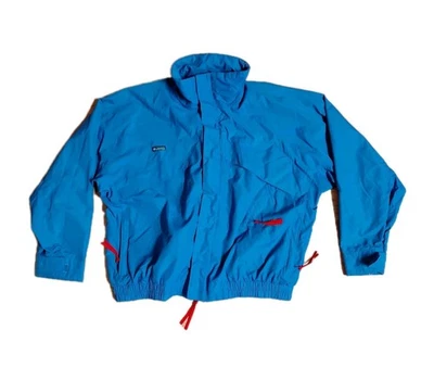 De Colección Columbia Whirlibird SOLO CAPARAZÓN EXTERIOR Chaqueta Abrigo Para Hombres Alto Talla XL Azul Foto 1 de 4