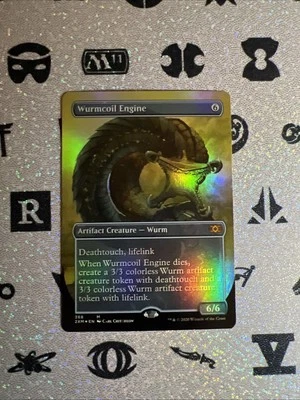 MTG - Wurmcoil Engine (Borderless) Double Masters FOIL NM - Image 1 of 2