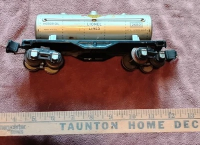 Lionel 2680 Sunoco Prewar Tank Car – O Gauge Tinplate Vintage 1930s - Image 1 of 3