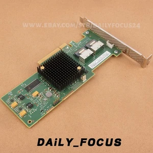 LSI 6Gbps SAS HBA LSI 9223-8i = (9211-8I) FW: P20 IT Mode ZFS FreeNAS unRAID - Afbeelding 1 van 4