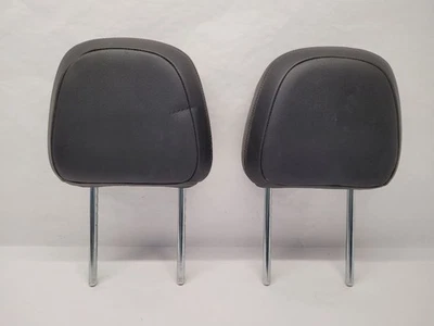 2014 14 BUICK ENCORE RH RIGHT LH LEFT FRONT HEADREST BLACK LEATHER - Image 1 of 4