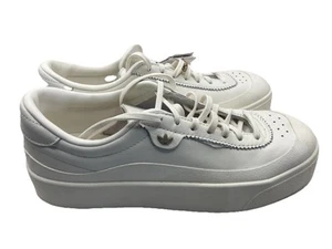 Adidas Nucombe Entrenadores Informales Off White Para Hombre Talla 8.5 UK - Imagen 1 de 10