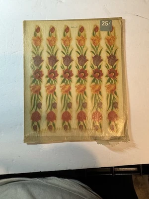 Calcomanía floral Myercord de colección Foto 1 de 3