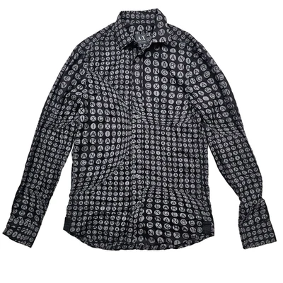 AX  Armani Polo T-Shirt Men cotton   long Sleeve size XS - Image 1 of 4