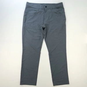 Pantalone Travis Mathew uomo 33 grigio manica lunga golf chino performance - Foto 1 di 9