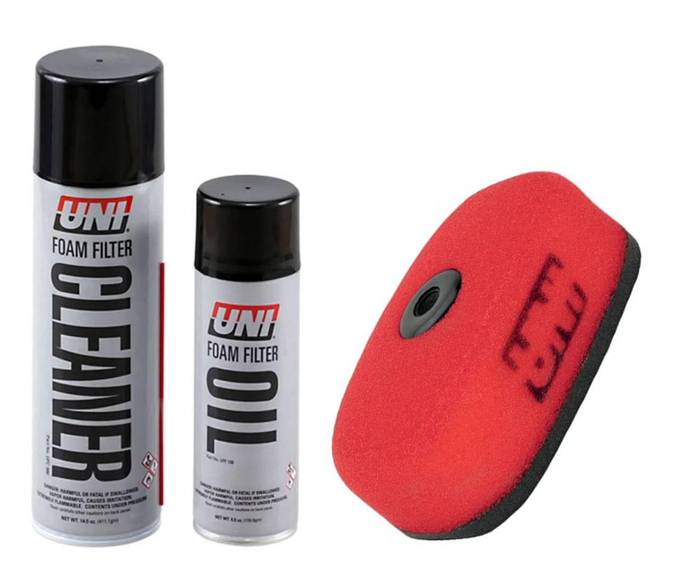 Filtro de aire UNI NU-4117ST con kit combinado de limpiador y aceite Honda XR650L 1993-2024 Foto 1 de 1