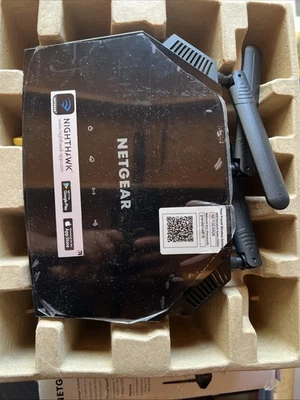 NETGEAR R6330 AC1600 1300 Mbps Dual-Band WiFi Router - Black - Image 1 of 3