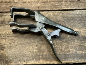 Vintage n. 9 Petersen DeWitt NE Vise-Grip manico pre-sgancio MORSETTO PER SALDATURA - Foto 1 di 6