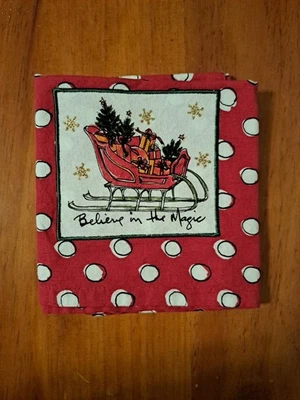 Kay Dee Designs Believe In The Magic Dish Towel Christmas Polka Dots - Image 1 of 4