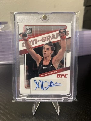 2022 Panini Donruss Optic UFC - Opti-Graphs Маккензи Дерн #OG-MKD (AU) - Изображение 1 из 2
