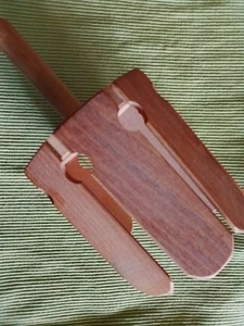 Holz- Rührtrommel natur/ Stirring Drum, Percussion, +Holzschägel schöne 8 Töne - Bild 1 von 9