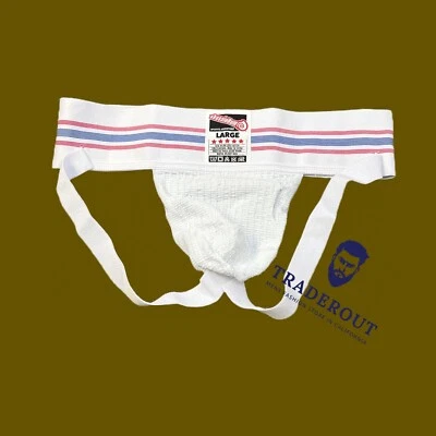 AussieBum Men white classic jock strap jockstraps underwear size M L XL XXL - Image 1 of 4