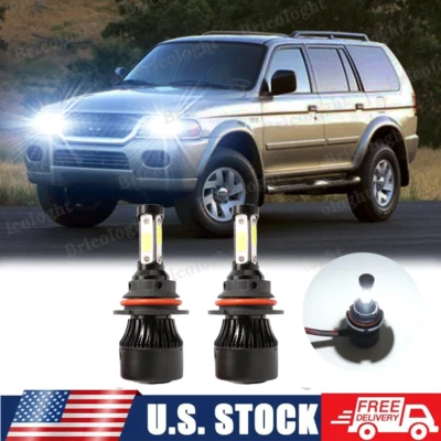 Para MITSUBISHI Montero Sport 2000-2004 - 9007 Bombillas LED haz alto/bajo Foto 1 de 4
