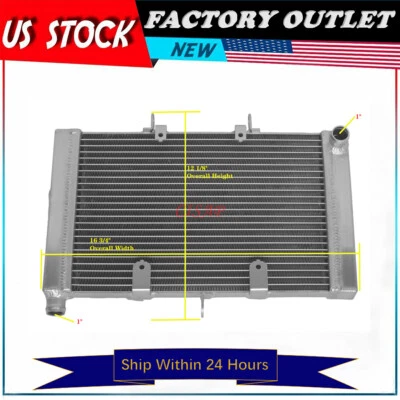 Nuevo radiador de aluminio OE:19010-MFN-305 para Honda CB1000R 2011-2016 Foto 1 de 4