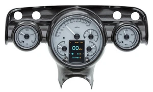 Dakota Digital 1957 Chevy Car Customizable Analog Gauge System Silver HDX-57C-S - Picture 1 of 11