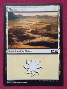 Magic The Gathering 2020 CORE SET M20 PLAINS 264 land card MTG - Picture 1 of 2