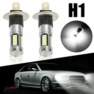 Grab The 2x H1 LED Fog Light Bulbs HID 6000K for Safer and Clearer Driving - Picture 1 of 12
