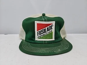 NOS Vintage Fusilade Herbicide GRASS Farmer Trucker Hat Cap Snapback Green - Picture 1 of 8